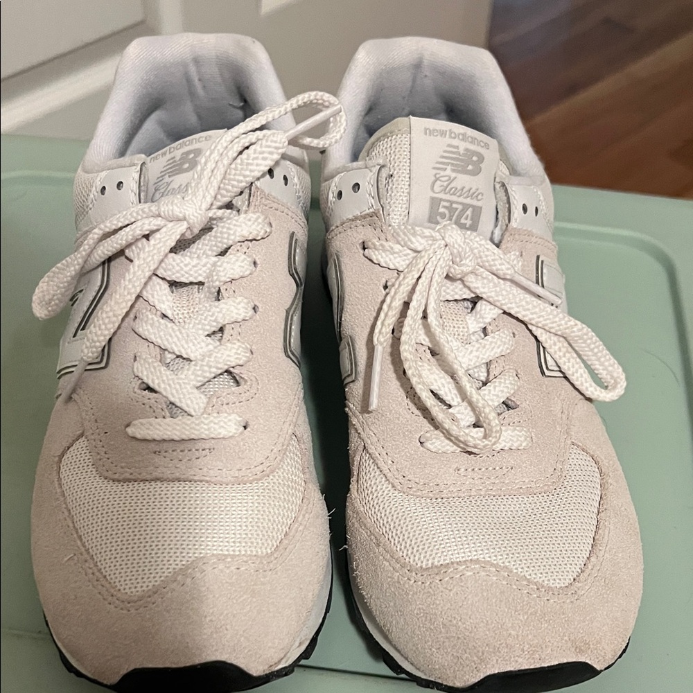New Balance Classic 574 White Sneakers